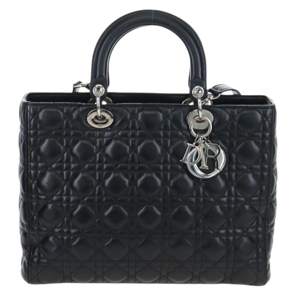 Christian Dior Lady Dior Lambskin Large